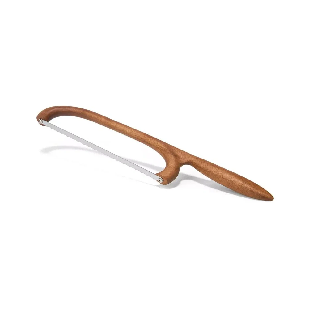 Nambé x Tom Papa Breaking Bread 17-Inch Serrated Bread Knife Open Box